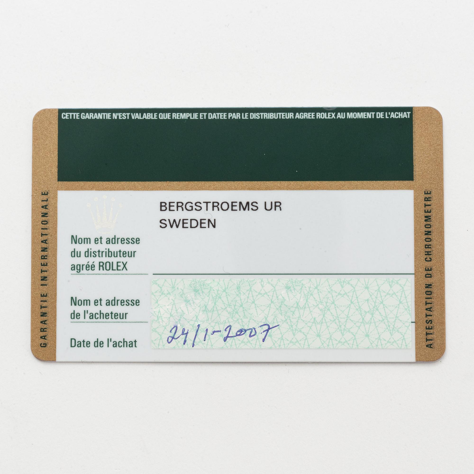 Rolex, Explorer II, "3186-movement".