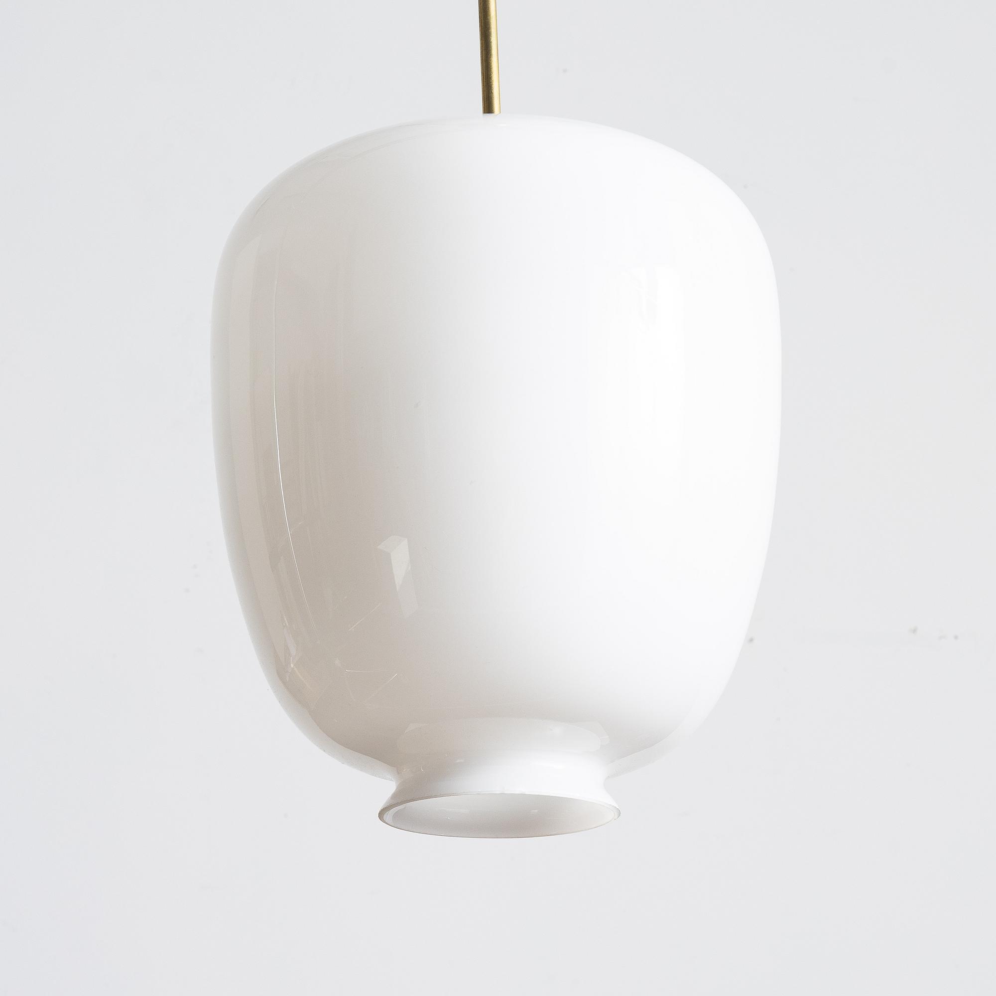 Harald Notini, a Swedish Modern ceiling lamp, 1940s.