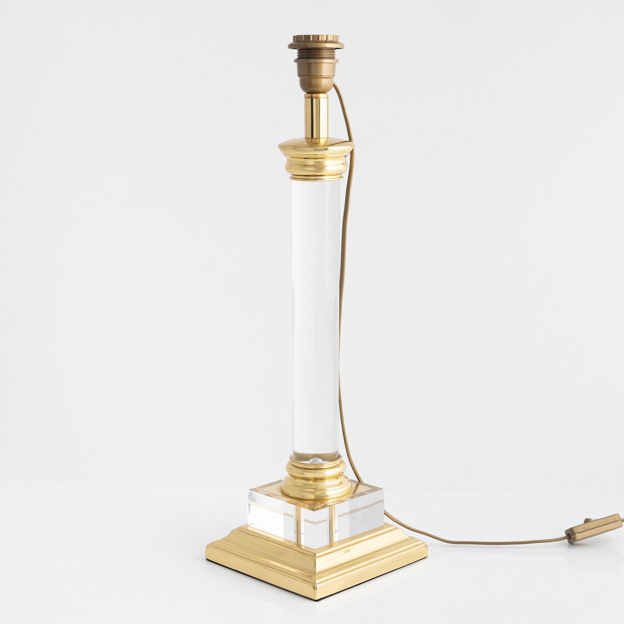 Bordslampa, 1900-talets andra hälft.