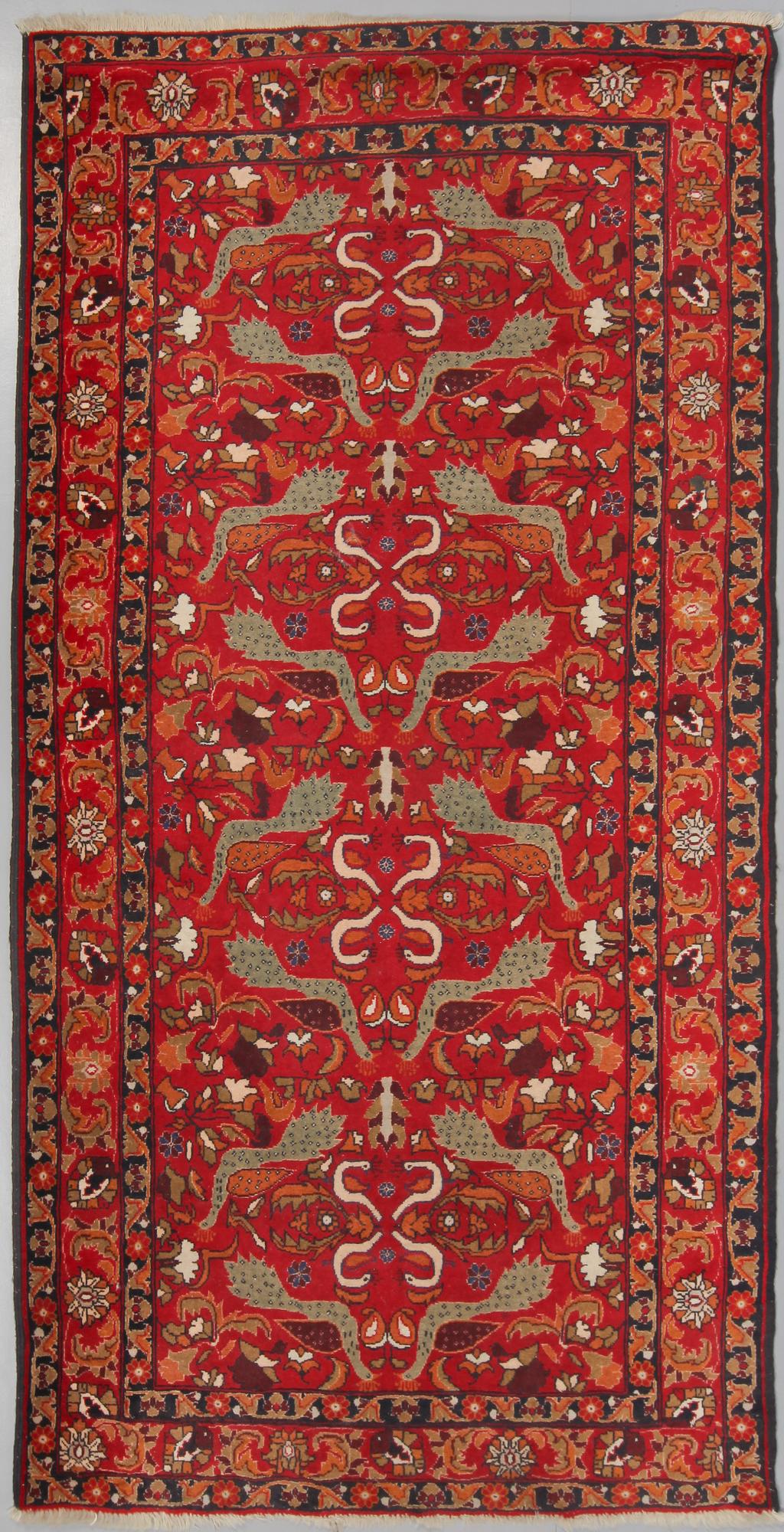 GALLERIMATTA, orientalisk, 203x106 cm, 1900-talets mitt/andra hälft.