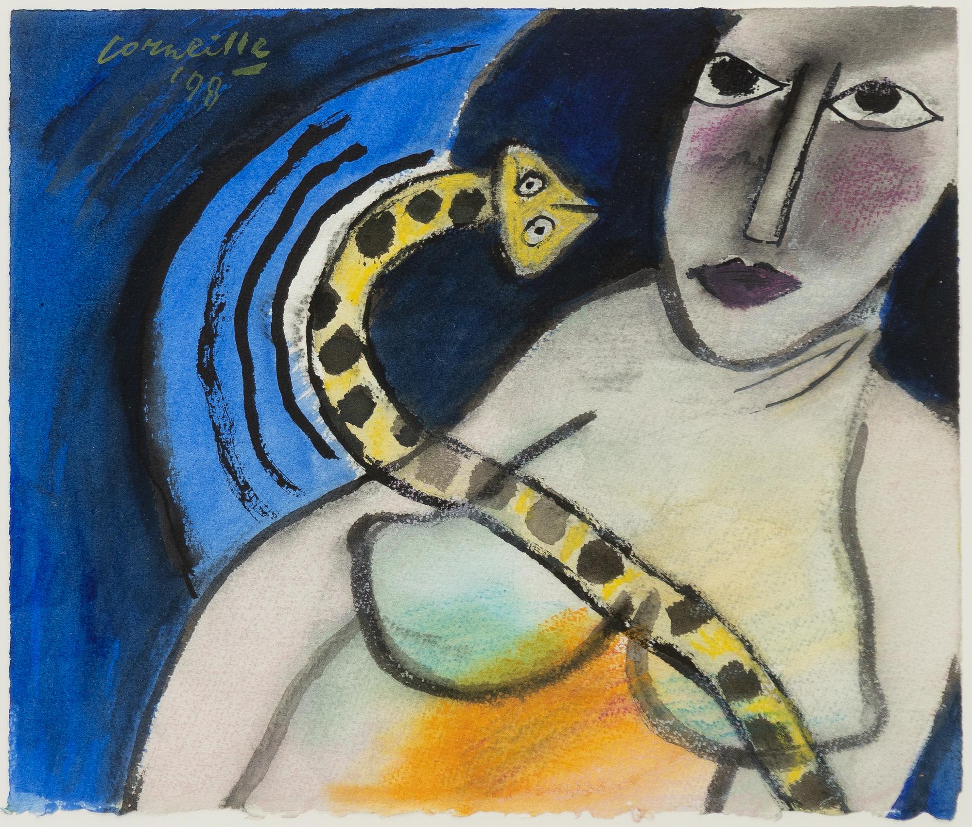 Beverloo Corneille, Kvinna med orm.