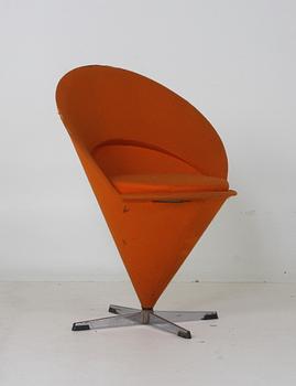 STOL, "Cone-chair", Verner Panton för Plus Linje A/S, Danmark.