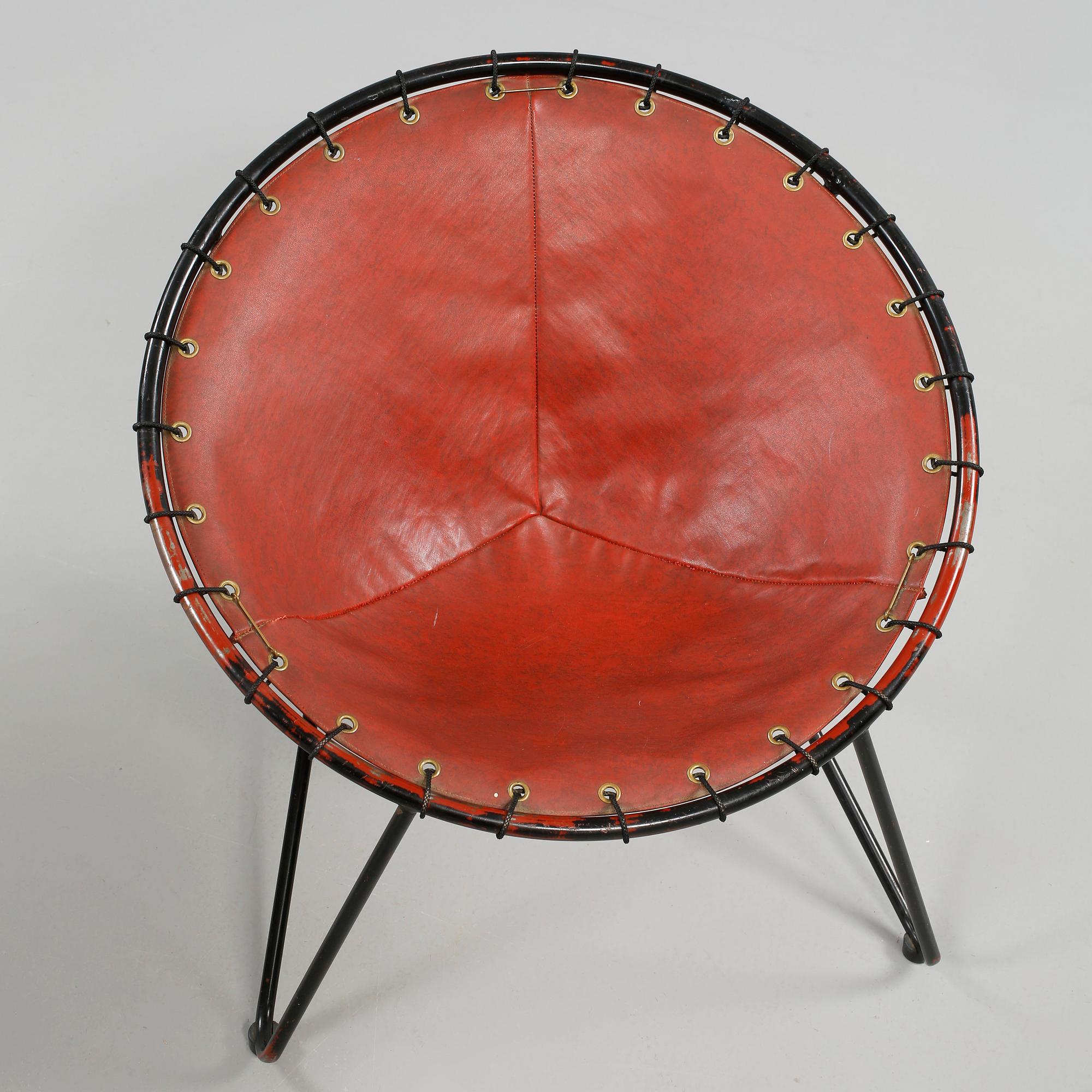 FÅTÖLJER, ett par, 1900-talets mitt.