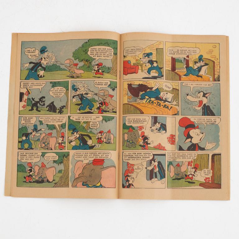 Comic book, "Kalle Anka & Co" No. 11, 1950.