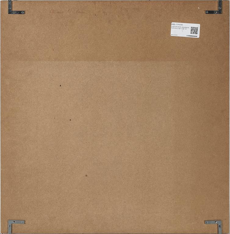 LARS NILSSON, blandteknik, mdf-skiva, sign o dat -91.