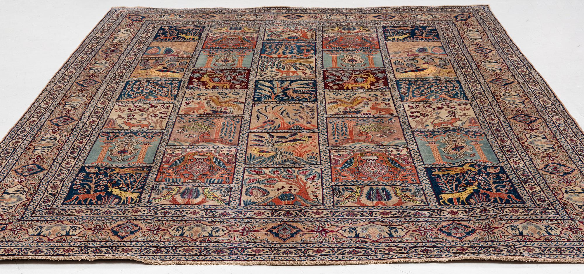 Rug, Kashmar Patina, approx. 376 x 297 cm.