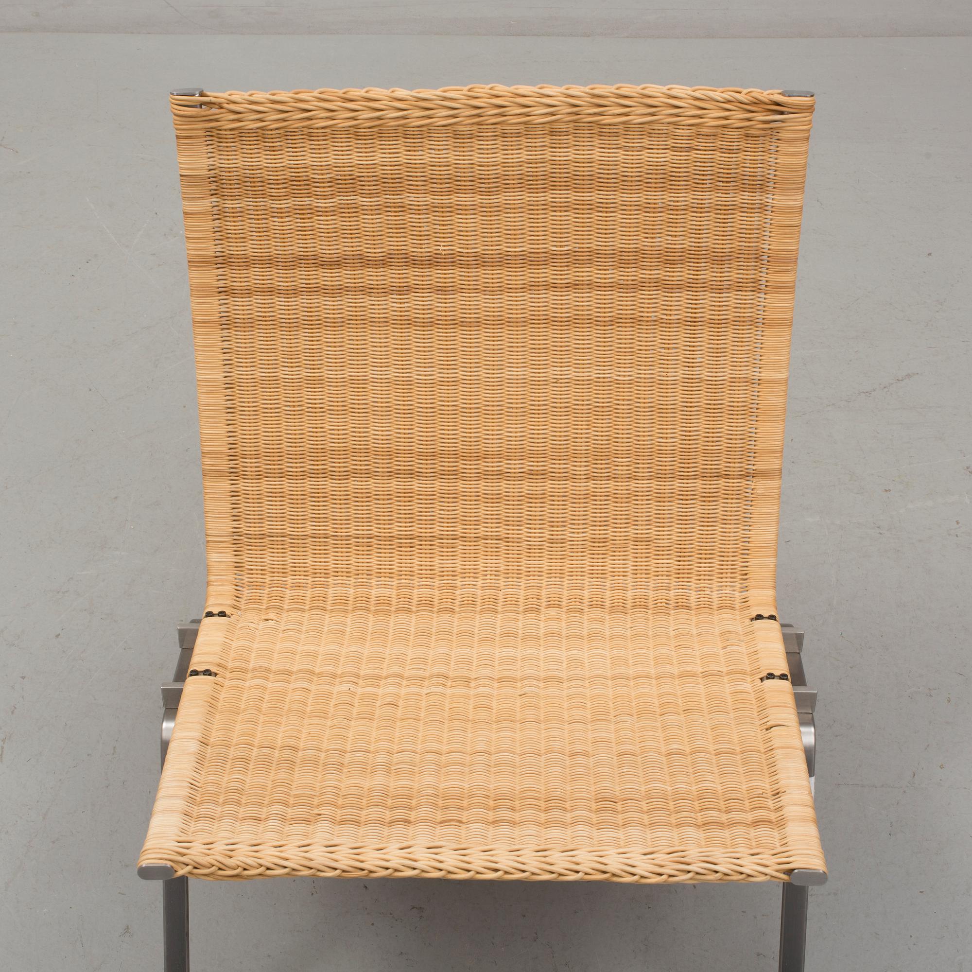 FÅTÖLJ, "PK-22", Poul Kjaerholm, Fritz Hansen, 2000-tal.