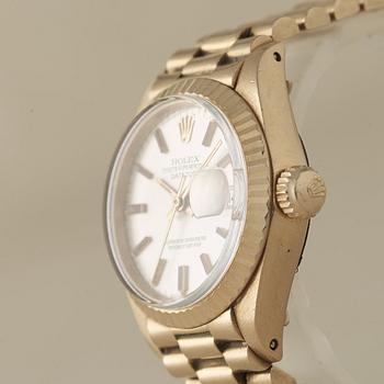 ROLEX, Oyster Perpetual Datejust, Chronometer, "Sigma dial", armbandsur, 26 mm,