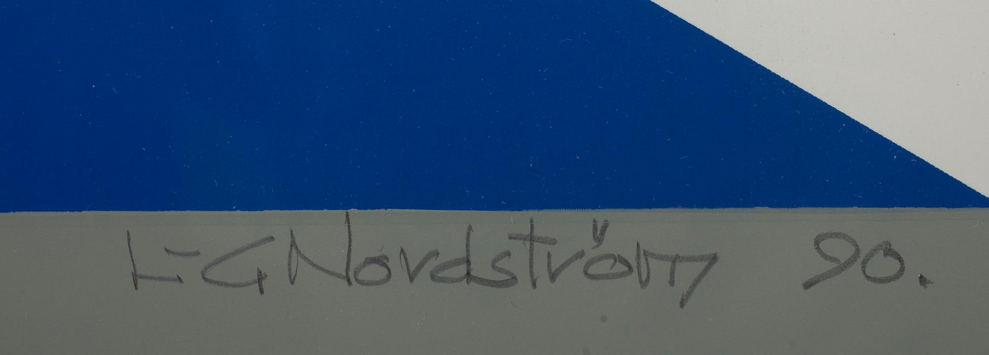 LARS GUNNAR NORDSTRÖM, serigrafi, signerad och daterad -80, numrerad AP.