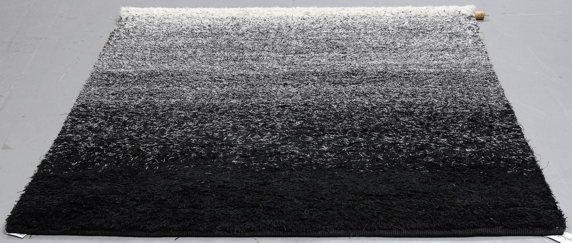 Lena Bergström, Wall hanging, "af Norrland", knotted pile in flax, ca 165-166 x 146,5 cm, woven by Handarbetets Vänner.
