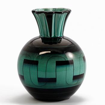 VAS, flintgods, art deco, Ilse Claesson Rörstrand.