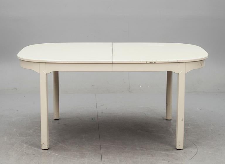 MATSALSMÖBLEMANG, 6+1 delar, "Ambassadör", Carl Malmsten, Åfors Möbelfabriks AB.