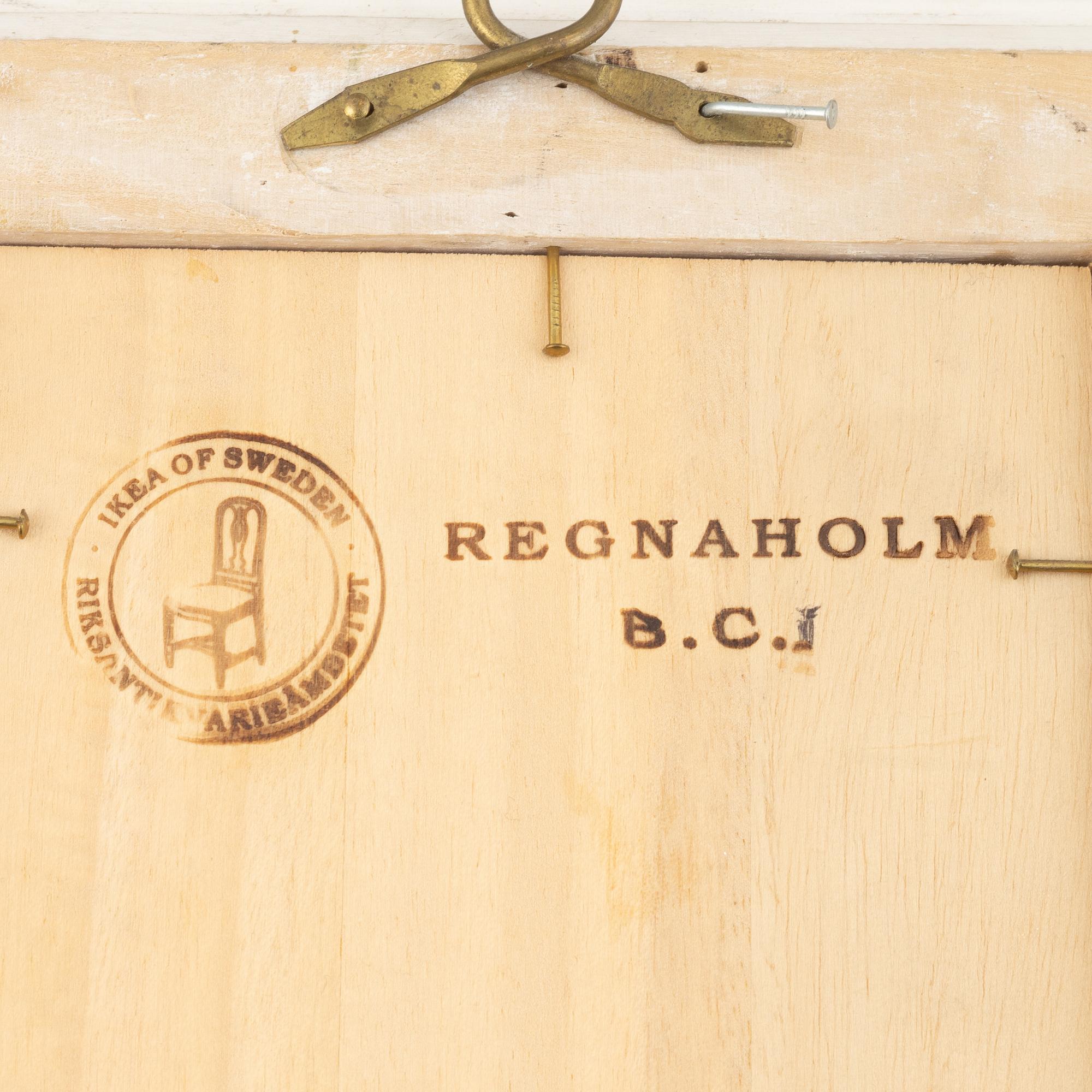 A pair of 'Regnaholm' mirror sconces, IKEA's 18th-century series, 1990s.