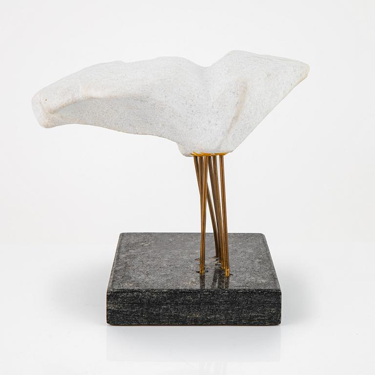 Björn Selder, skulptur, osignerad, diabas.