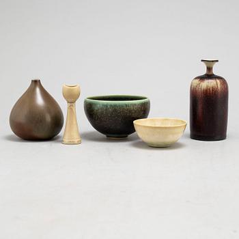 VASES AND BOWLS, ceramics, 1950s and later.