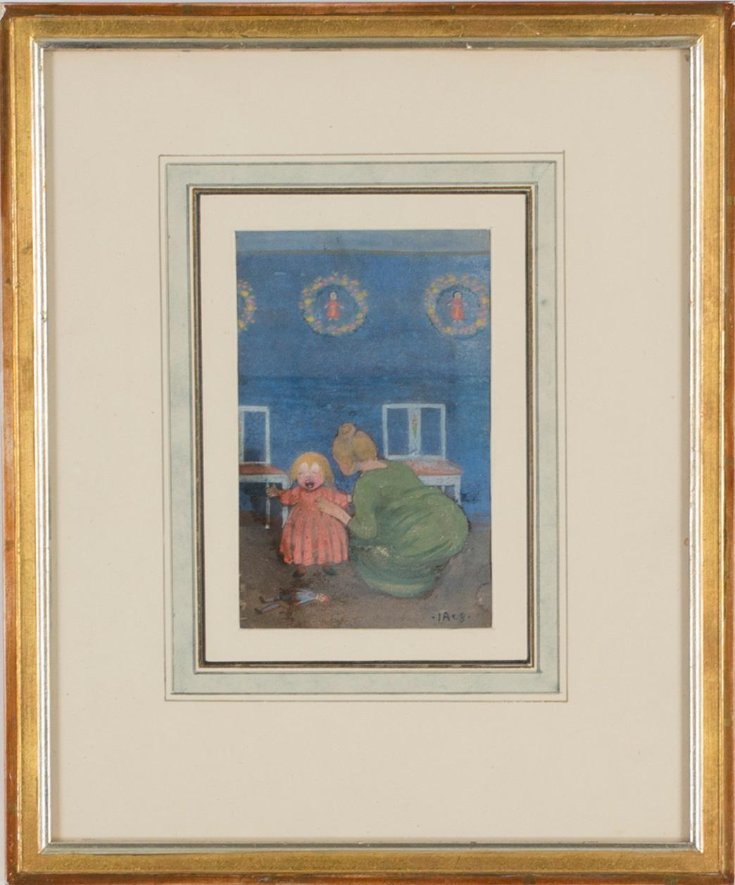 IVAR AROSENIUS, Gouache/akvarell, signerad I.A. och daterad -08.