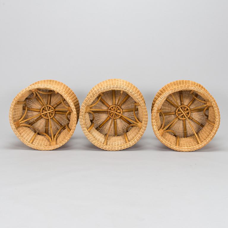 Eero Aarnio, Three stools "Story Stool" made by Sokeva.