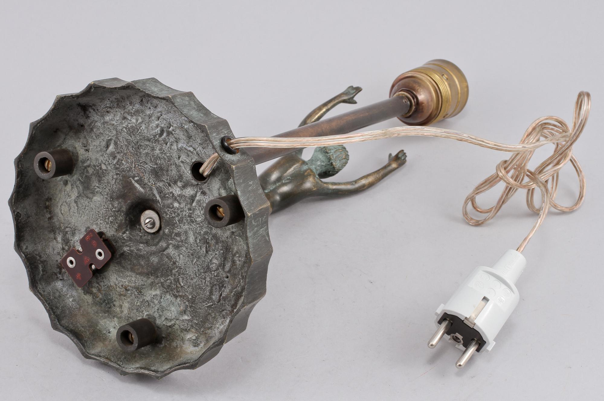 BORDSLAMPA, art deco, 1920/1930-tal.