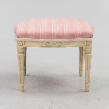 A Gustavian Stool, 18th Century.