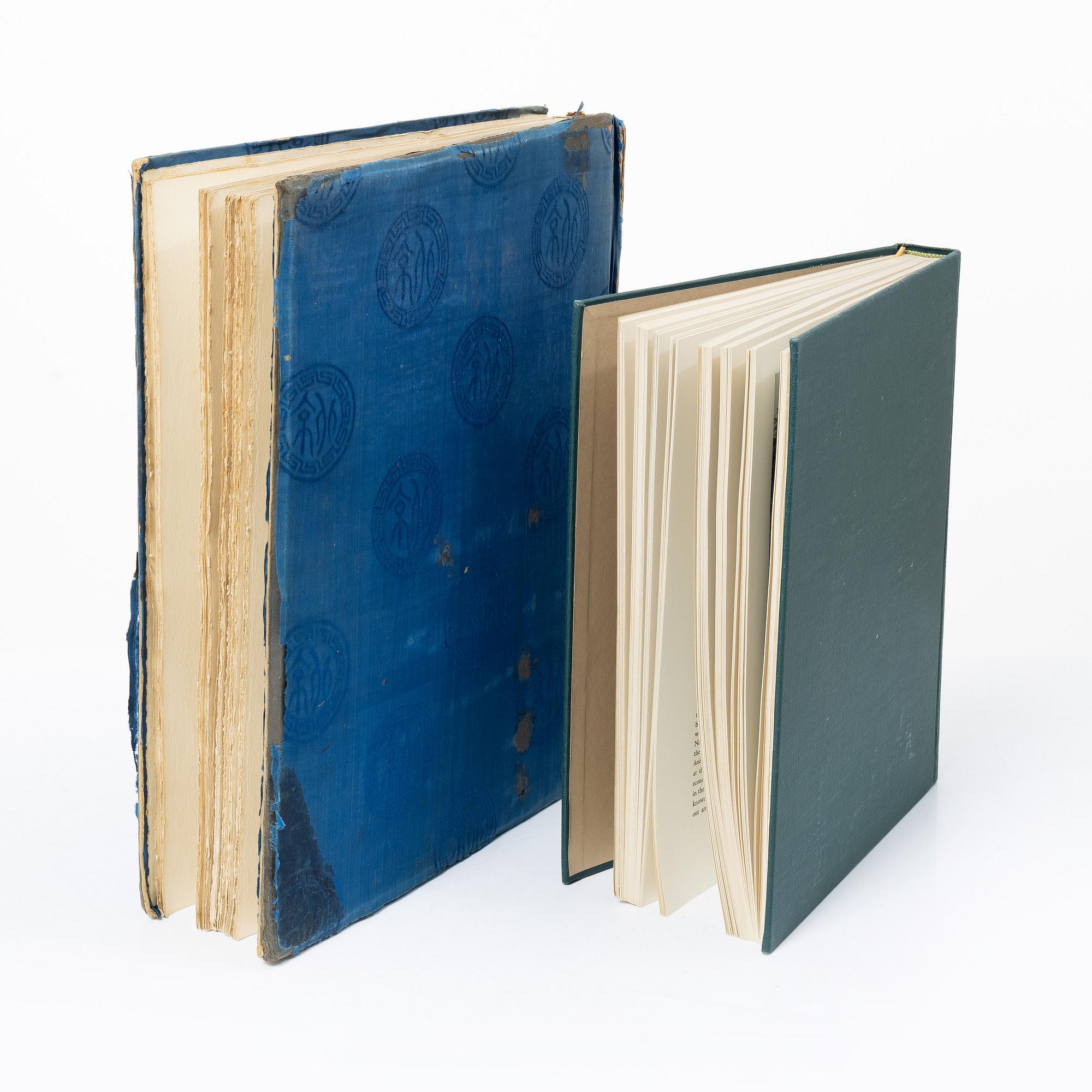 Two books, Gardens of China, by Osvald Siren and The Pageant of Peking, by Donnald Mennie and Putnam Weale.
