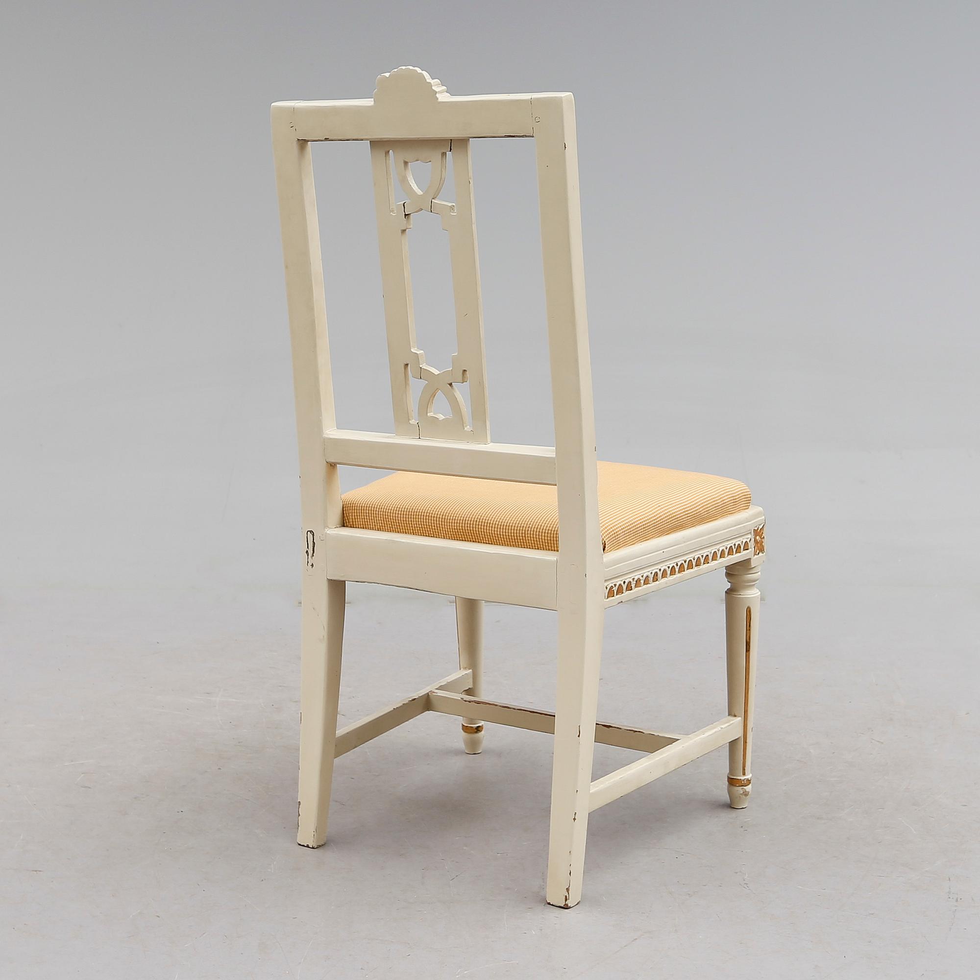 STOL, sengustaviansk, Lindome, omkring år 1800.