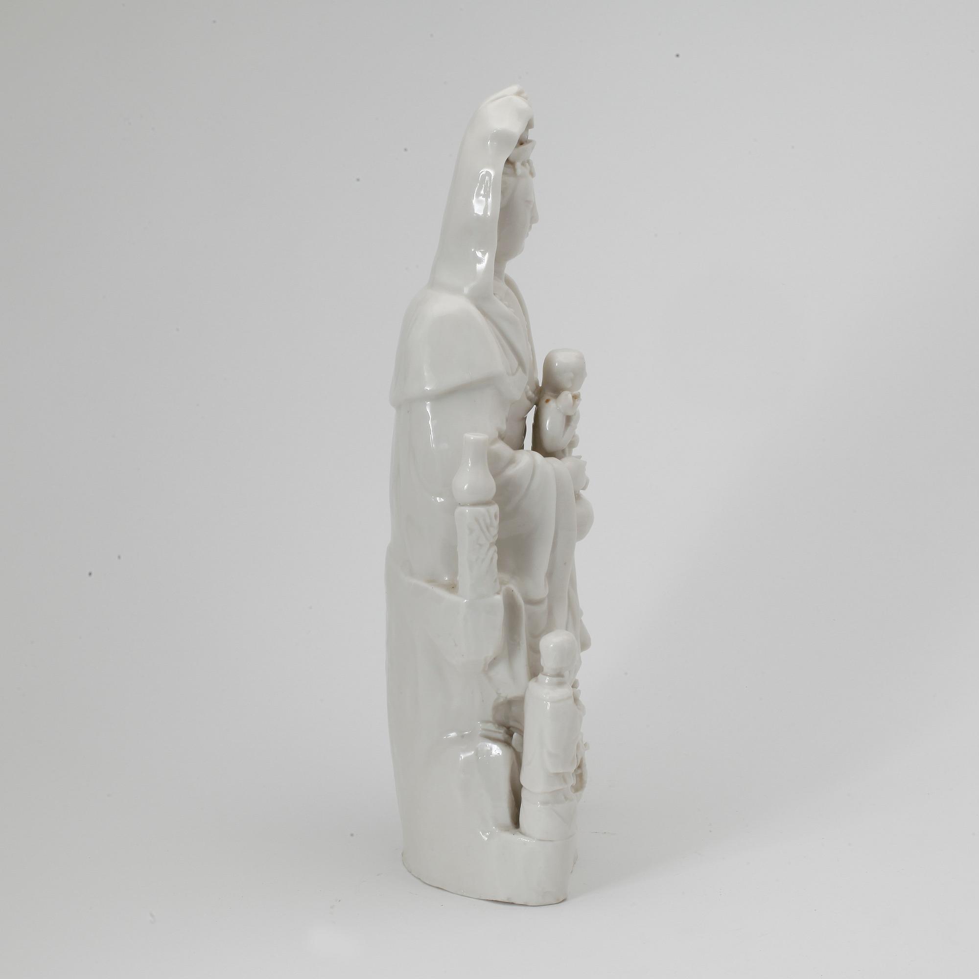 FIGURIN, blanc de chine, Kina 1800-tal.
