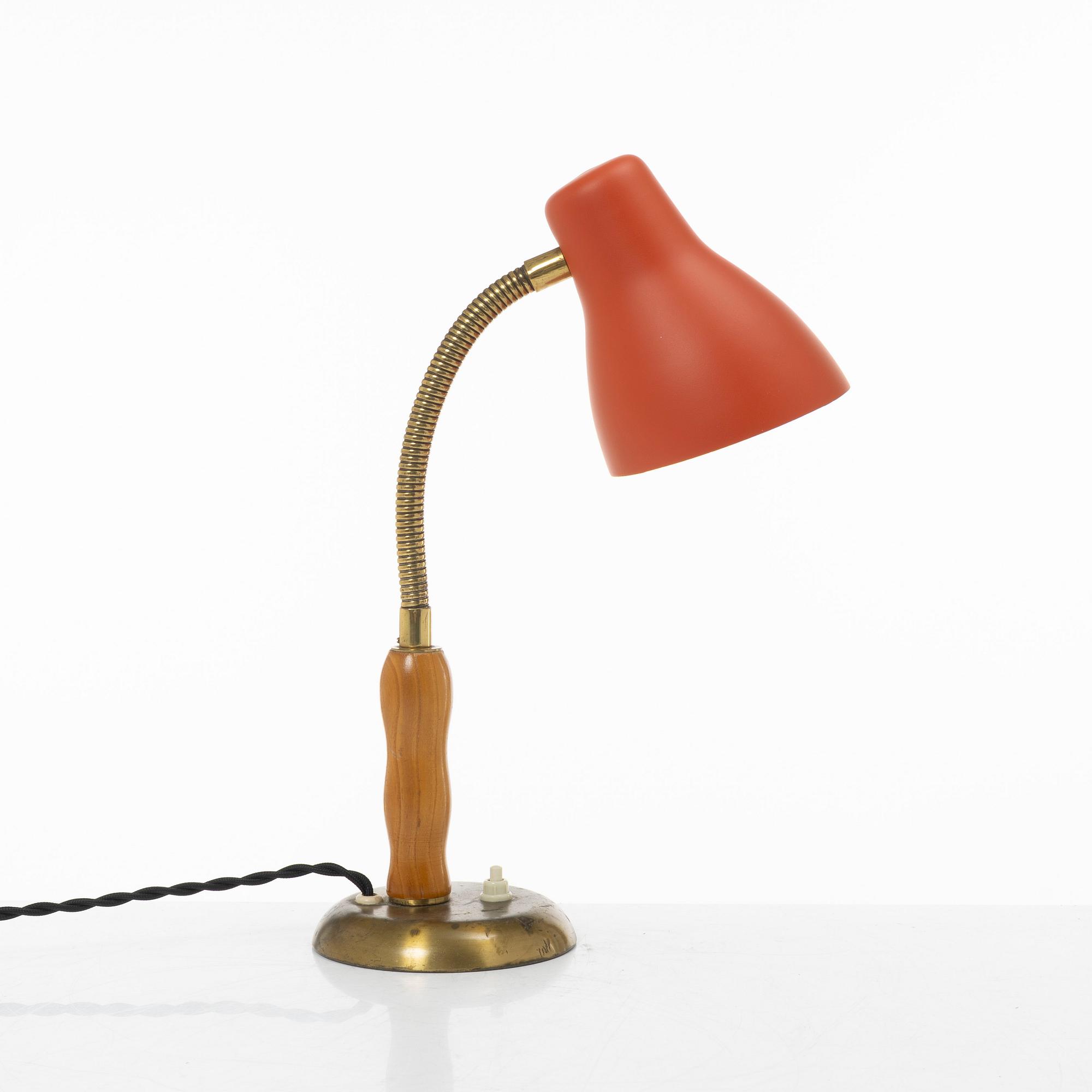 Karlskrona Lampfabrik, a table lamp model "5521", 1950s.