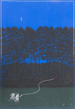 Grafikmapp, fjorton finländska poeter och konstnärer, Eurographica Helsingfors 1978.