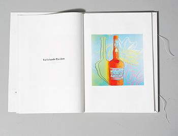 ANDY WARHOL, efter, katalog, "liquid pop", 1999, för Wetterling Gallery och Art Now Gallery.