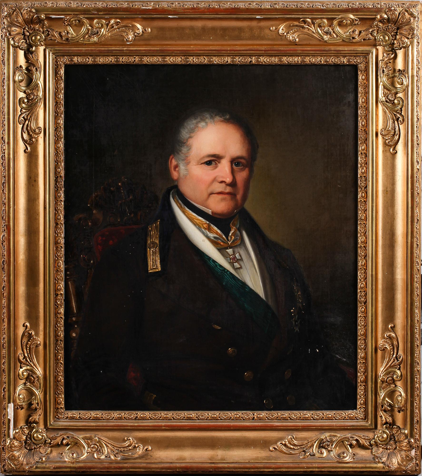 OLOF SÖDERMARK, olja på duk, signerad och daterad 1842.
