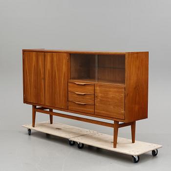 SIDEBOARD/VITRIN, möjligen Danmark, 1960-tal.