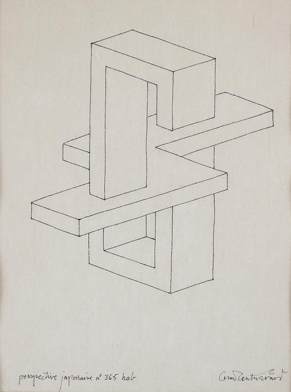 Oscar Reutersvärd, "Perspective japonaise no 365".