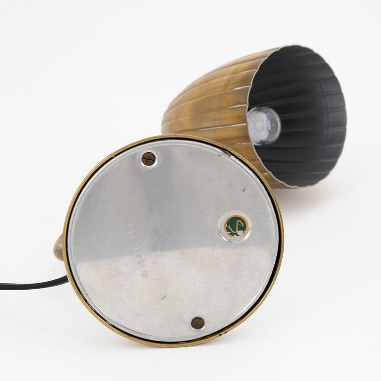 Harald Notini, a model "15470" desk/wall light from Arvid Böhlmarks Lampfabrik, 1940's.
