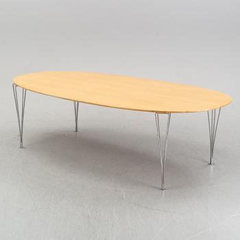 Piet Hein & Bruno Mathsson, matbord, "Superellips", Fritz Hansen, Värnamo.