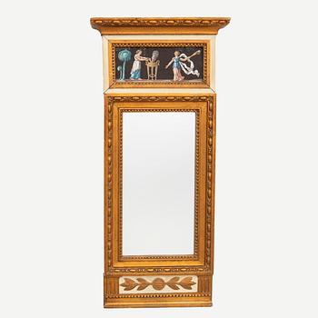 Early 19th-century Gustavian mirror.