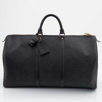 Louis Vuitton, weekendbag, "Keepall Epi 50".