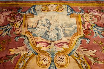 A french Savonnerie carpet, c. 630 x 460 cm.