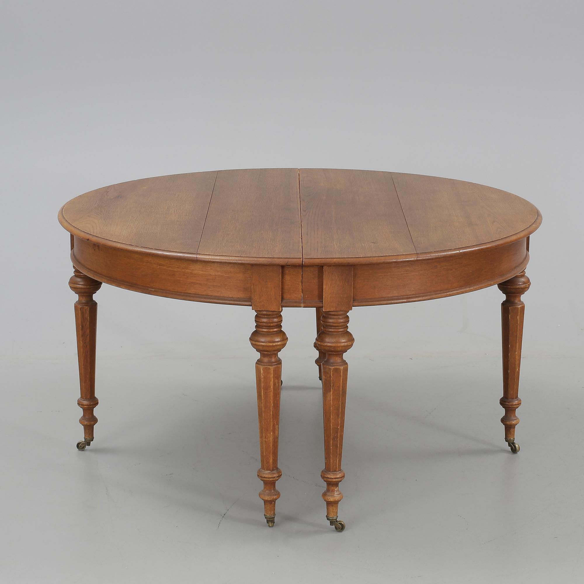 MATBORD, Nyrenässans, sent 1800-tal.