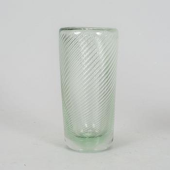KAJ FRANCK, a "Vire"glass vase, Nuutajärvi Notsjö, Finland 1950/60's.