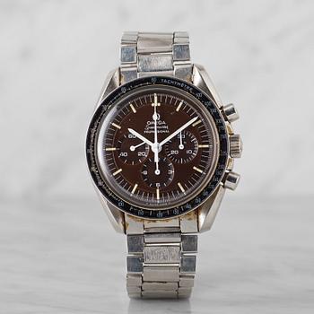 105. OMEGA, Speedmaster Professional, "Tachymètre", "Chocolate dial", chronograph, wristwatch, 42 mm,