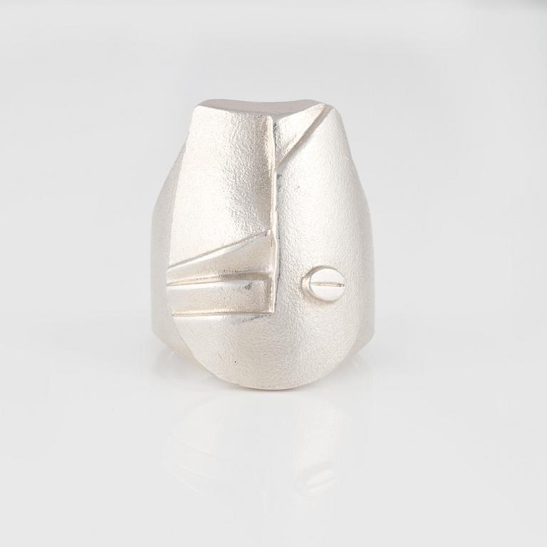 RING, sterlingsilver, Björn Weckström, Lapponia, 2003. Vikt 16,1 gram.