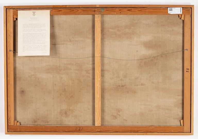 Thage Nordholm, olja på duk, signerad.