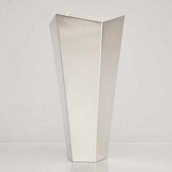 A sterling silver vase, mark of Rolf Lindståhl, Stockholm 2011.