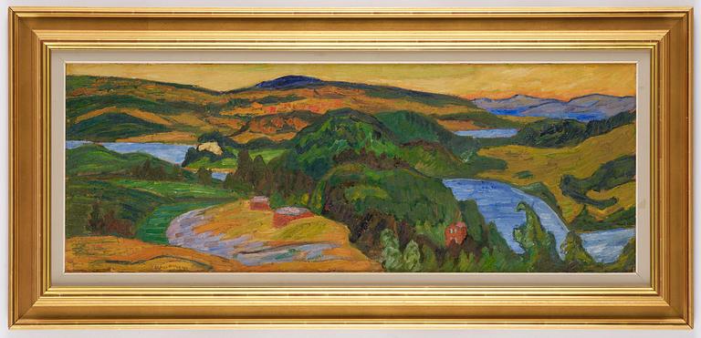 Helmer Osslund, Norrland Landscape.
