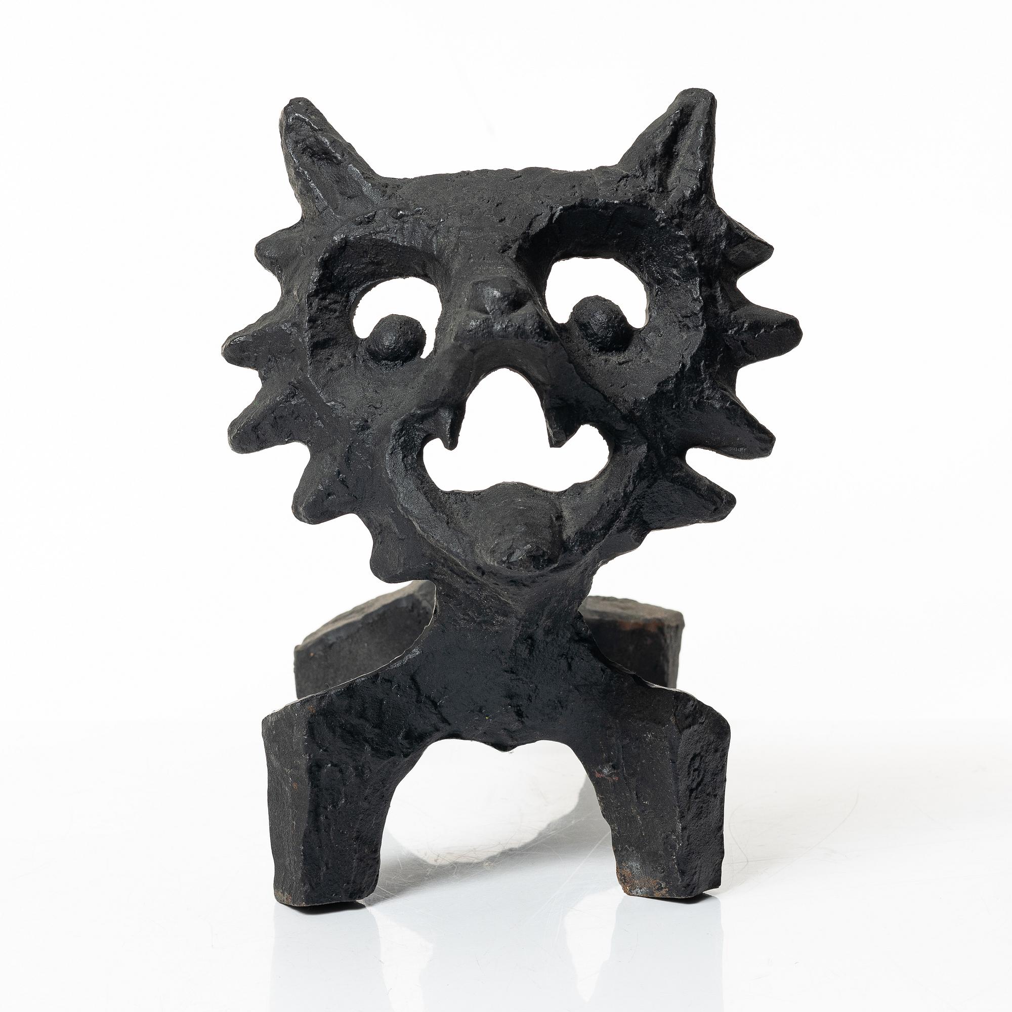 Olle Hermansson, eldhund, "Räven", Husqvarna.