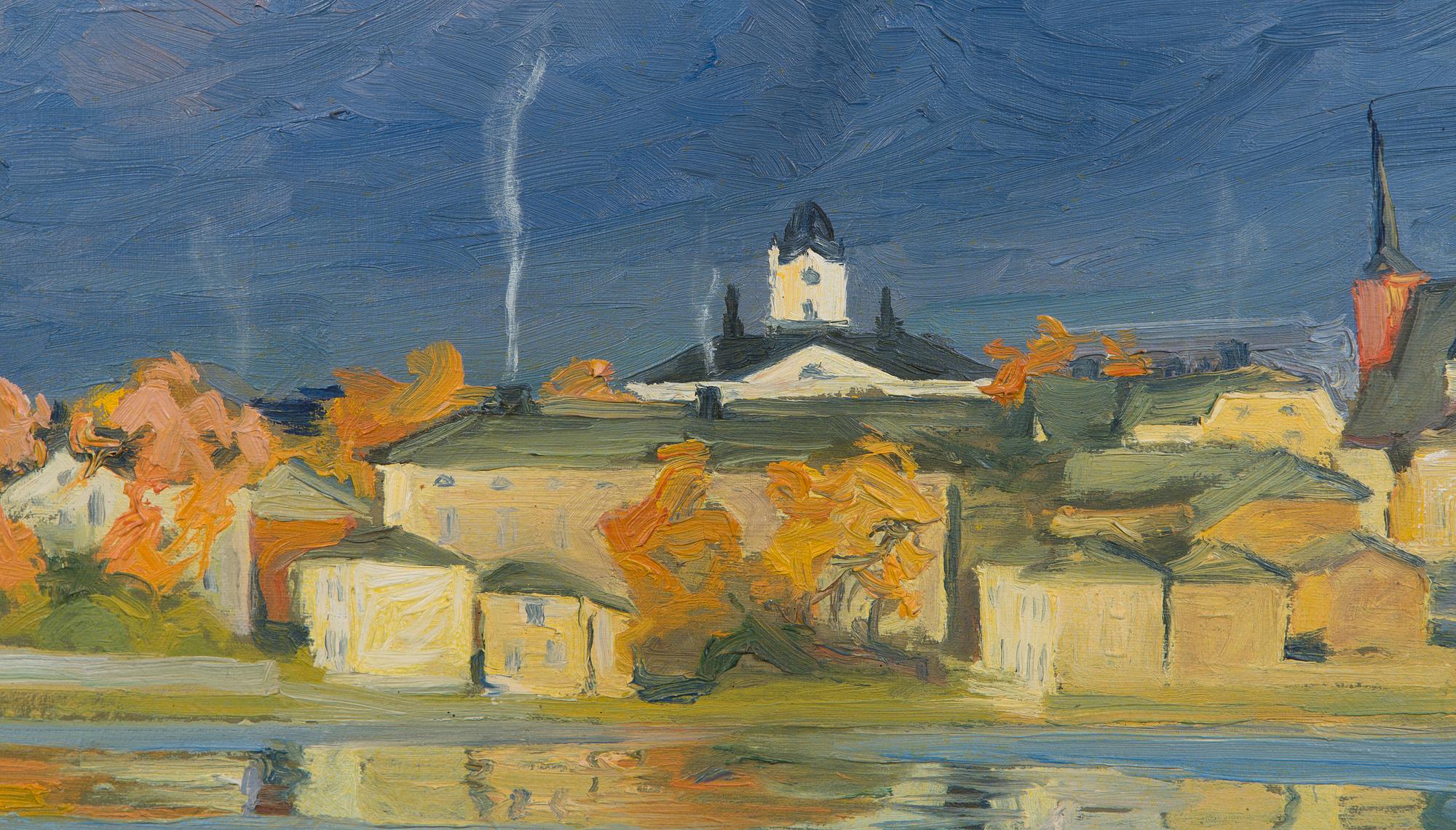 Carl Bengts, Kaupunki rannalla.