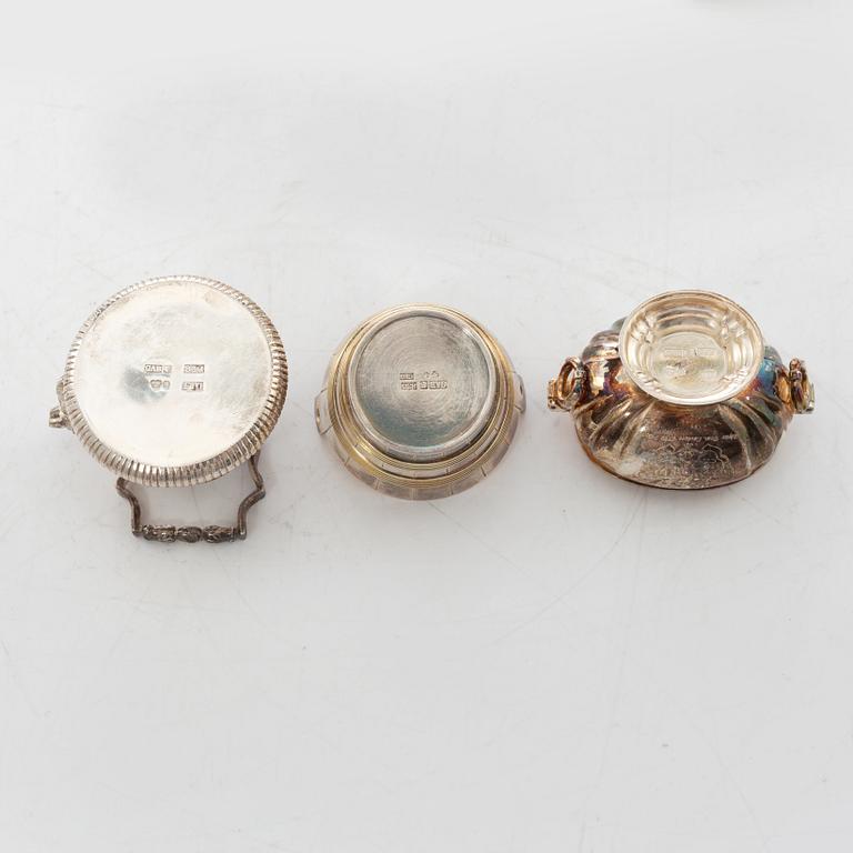 "The Swedish silver treasure", 10 miniatures, silver, GAB, Eskilstuna 1980-1983.