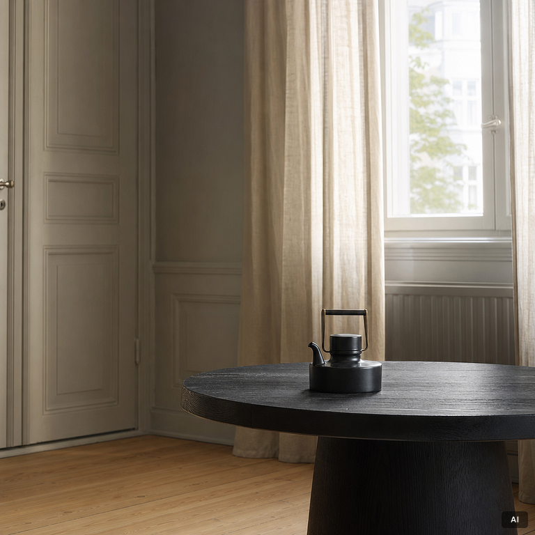 Tapio Wirkkala, tekanna, "Tea For Two", Studio Linie, Rosenthal, Tyskland.