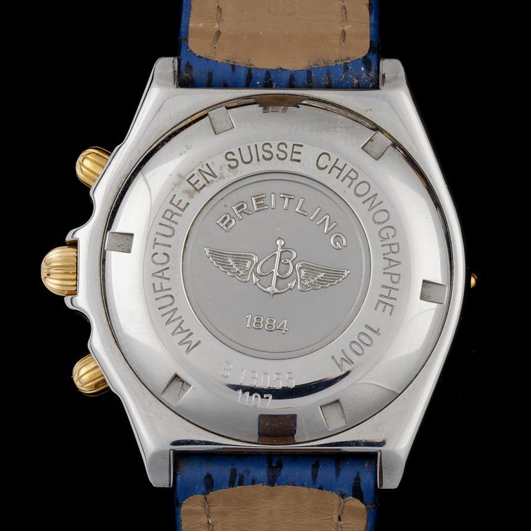 ARMBANDSUR, stål guld, Breitling, Chronomat, Crosswind, 1997.