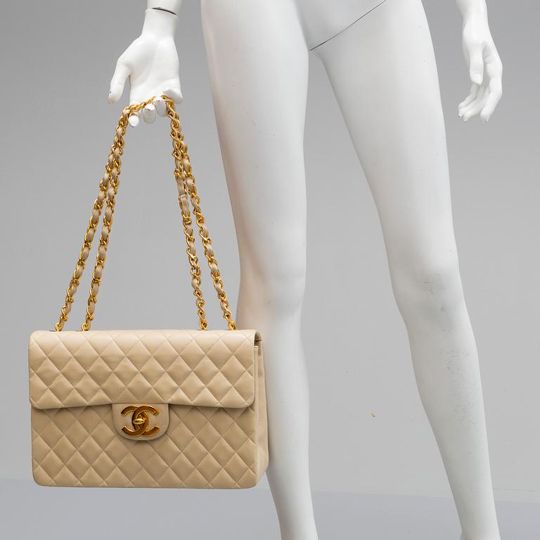 A bag, "Timeless Classic Maxi Flap", Chanel.